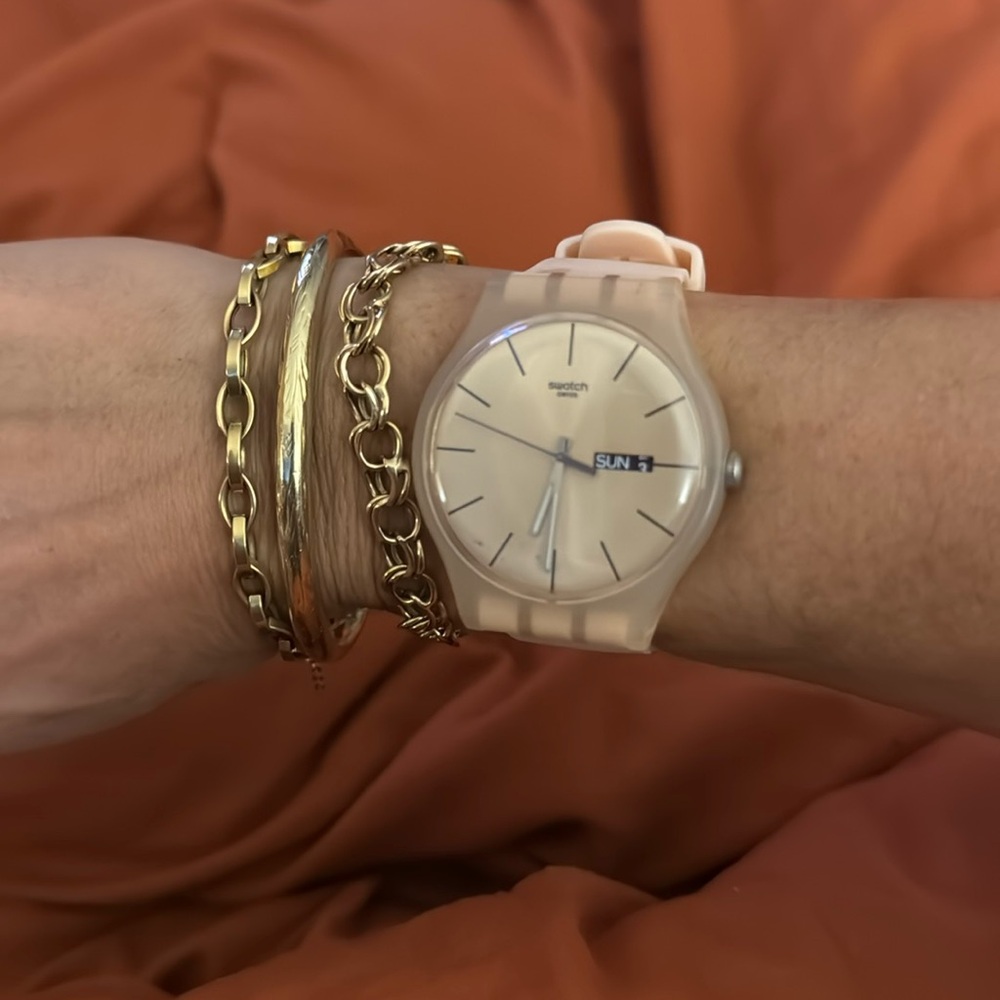Swatch Pink Watch